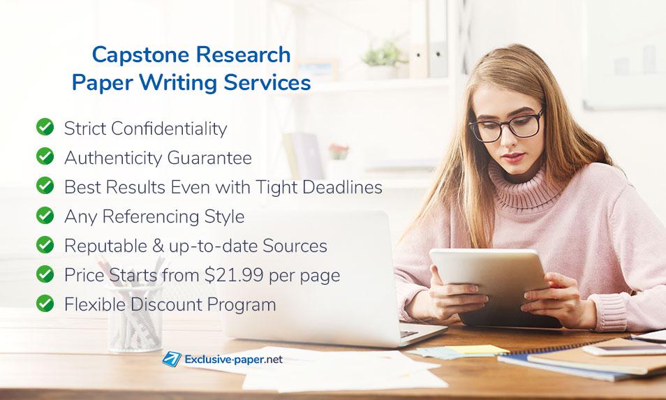 Capstone Research Paper Writing Service