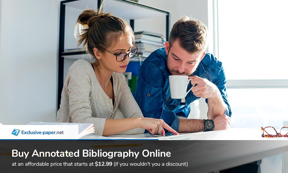 Buy an Annotated Bibliography Online at Affordable Price